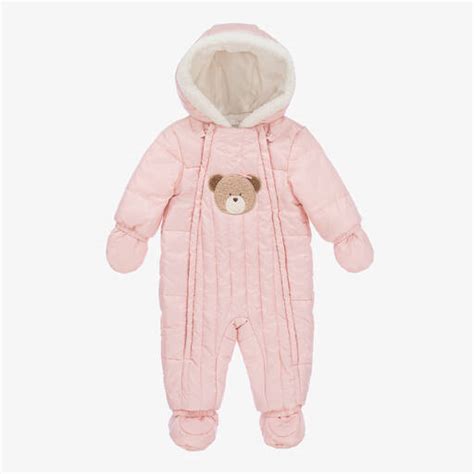 versace baby snow suit|designer baby snowsuits.